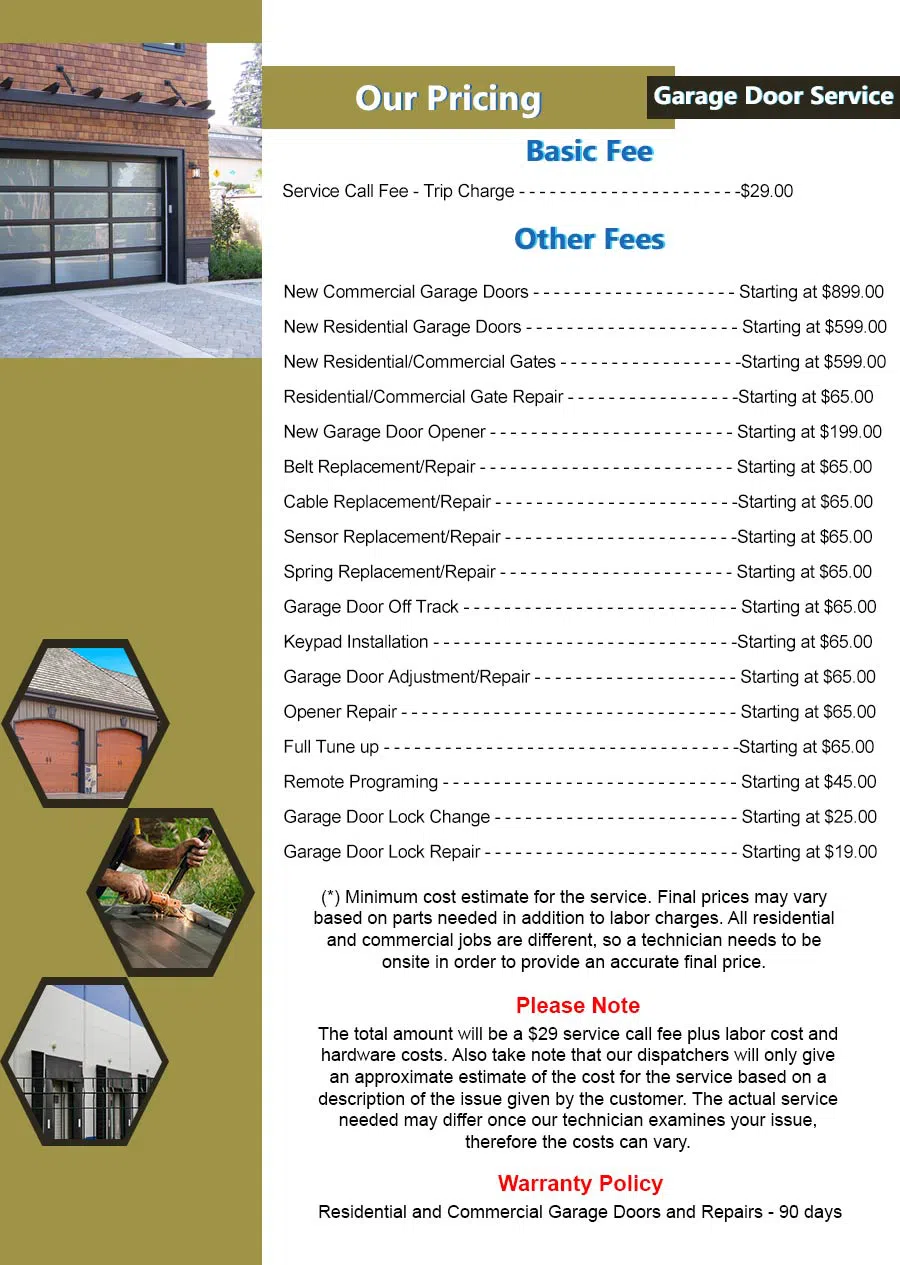 Security Garage Door Repairs Maitland, FL 407-504-0224